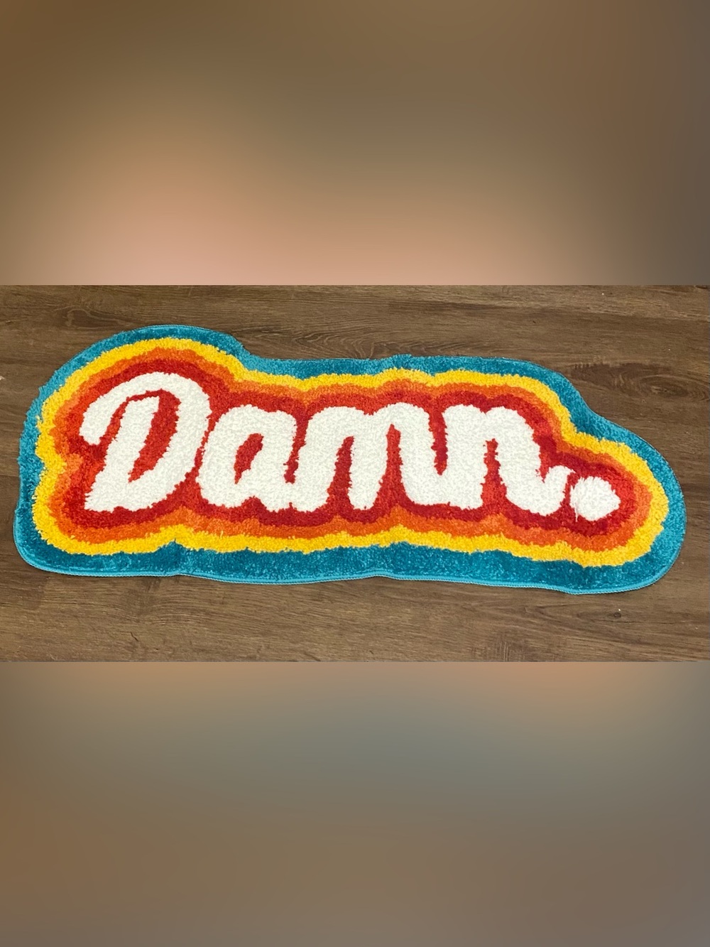 Colorful Knotched Rug - Picture 2 of 2
